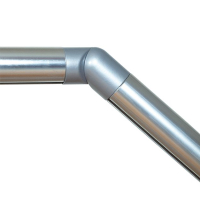 Hjørneforbindelse PROVA PS6 Grey metallic